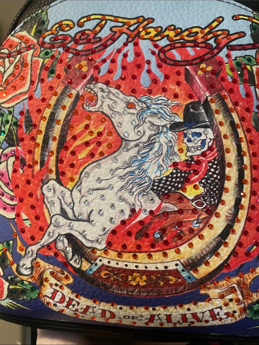 Ed Hardy “Dead or Alive” backpack - Picture 3 of 8